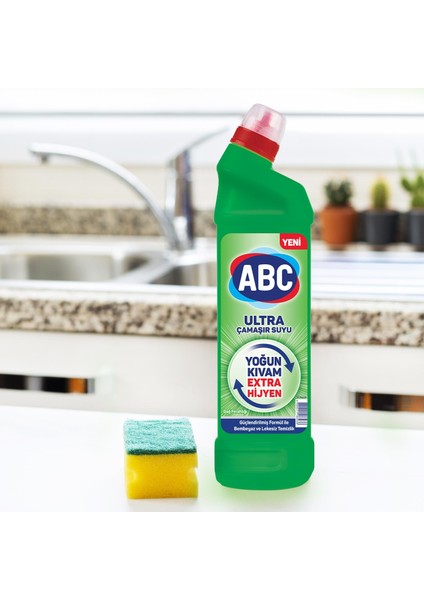 Abc Ultra Çamaşır Suyu Dağ Ferağlığı 750 ml 2'li