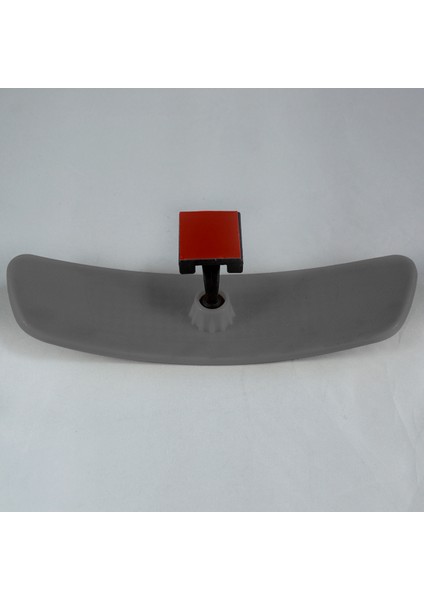 Pırlanta-6 Dik Kollu Universal Dikiz Aynası 27X7 cm Gri