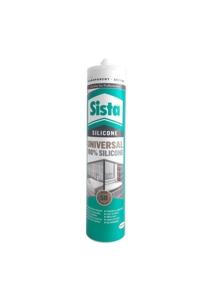 Sista Universal Beyaz Silikon 280 ml