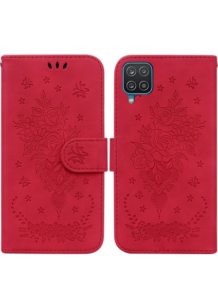 Samsung Galaxy A12 5g Mavi Için Deri Telefon Kasası (Yurt Dışından) modelleri