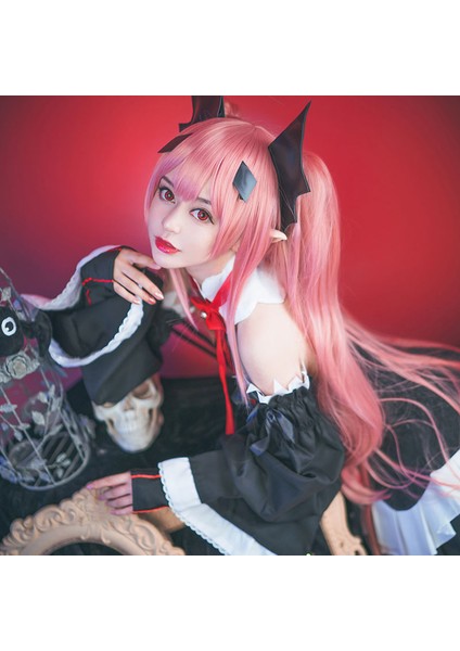 Anime Cosplay Peruk - Pembe (Yurt Dışından) fiyatları