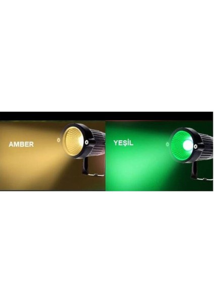 Masiva 5 Watt Kazıklı Bahçe ve Çim Armatürü Yeşil ve Amber Renk LED Işık fiyatları