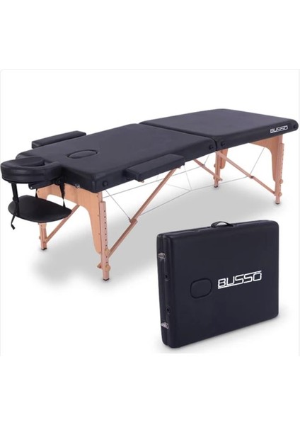 Msgtable Busso Masaj Masası Siyah