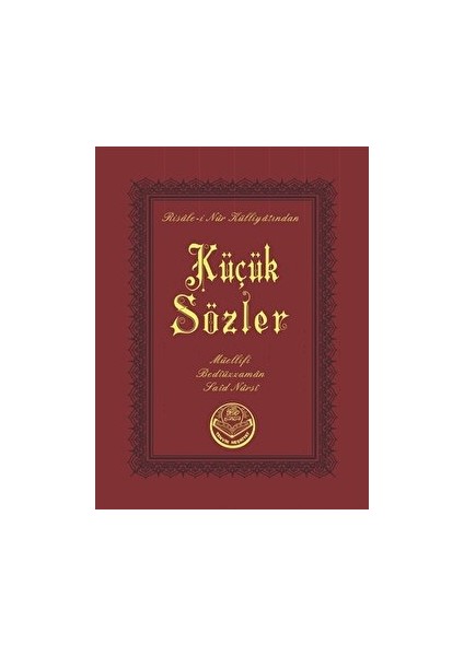 Küçük Sözler (Çanta Boy) - Bediüzzaman Said Nursi