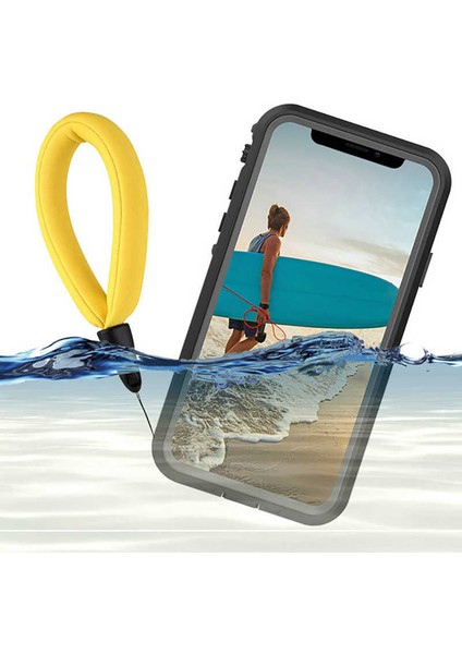 Apple iPhone 12 Uyumlu Ön Arka Kılıf Su Altı Su Geçirmez Kılıf (2mtr) Waterproof Phone Case