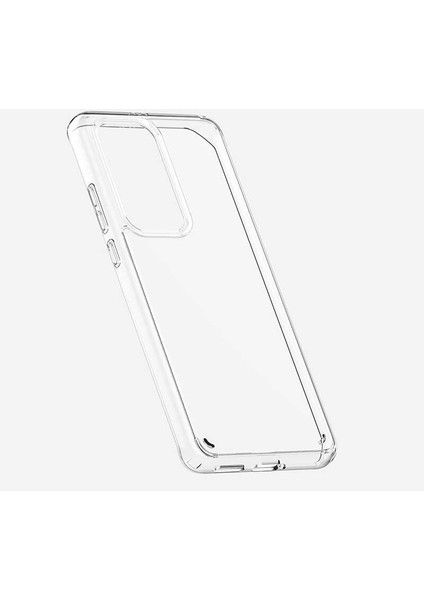 Huawei P40 Pro Uyumlu Kılıf Sert Şeffaf Güçlendirilmiş Kapak Transparent Hard Cover Case