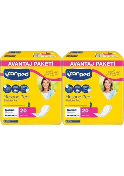 Mesane Pedi Klasik M-Orta Boy Normal 40'lı