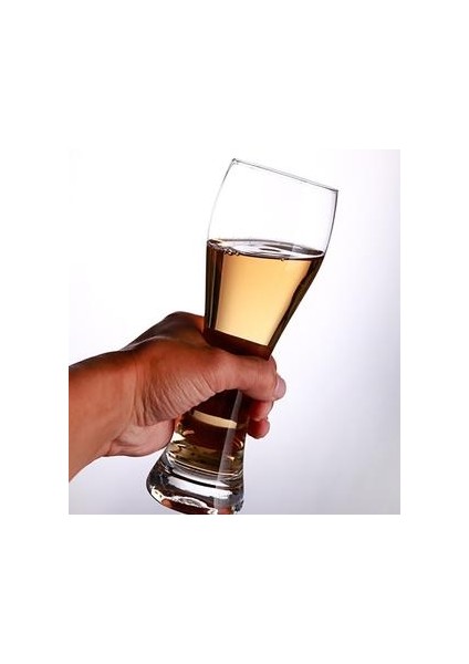 Klasik Tarzı Cam Bira Bardak 350ML 6 Adet (Yurt Dışından)