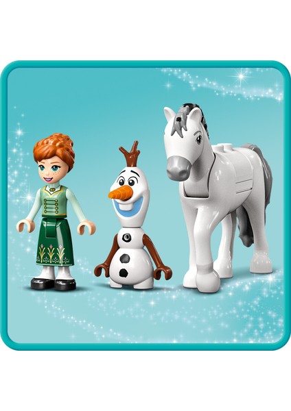 # Disney Princess Anna ve Olaf#ın Şato Eğlencesi 43204 - 4 Yaş ve Üzeri Çocuklar için Prensesli Oyuncak Yapım Seti (108 Parça) indirimleri