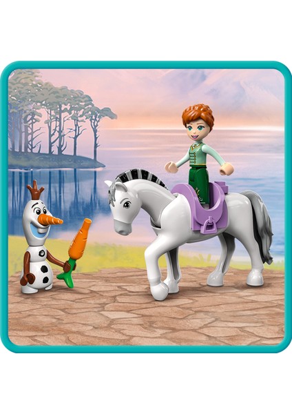 # Disney Princess Anna ve Olaf#ın Şato Eğlencesi 43204 - 4 Yaş ve Üzeri Çocuklar için Prensesli Oyuncak Yapım Seti (108 Parça)