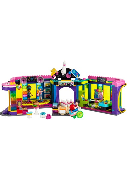 Friends Patenli Disko Salonu 41708 - 7 Yaş ve Üzeri Için Andrea Dahil 3 Mini Bebek Içeren Oyuncak Yapım Seti (642 Parça)