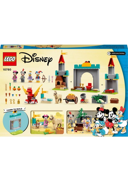 # Disney Mickey and Friends # Mickey ve Arkadaşları Kale Muhafızları 10780 - 4 Yaş ve üzeri için Oyuncak Yapım Seti (215 Parça)