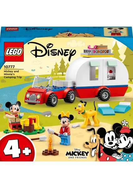 Disney Mickey And Friends - Mickey Fare ve Minnie Fare#nin Kamp Gezisi 10777 - 4 Yaş ve Üzeri Için Oyuncak Yapım Seti (103 Parça)