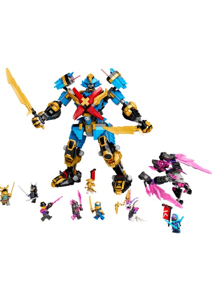Ninjago® Nya#nın Samuray x Robotu 71775 - 10 Yaş ve Üzeri Çocuklar Için Muhteşem Oyuncak Yapım Seti (1003 Parça)