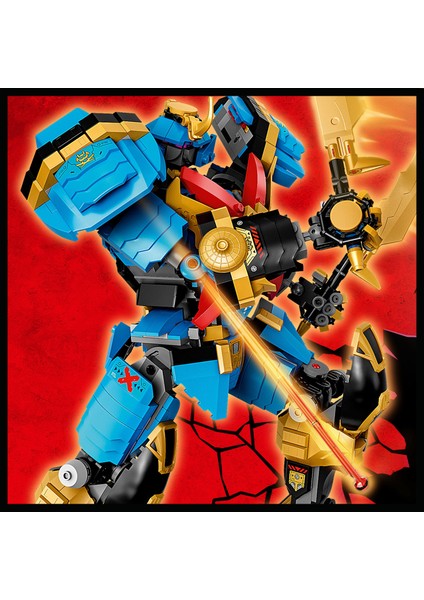 Ninjago® Nya#nın Samuray x Robotu 71775 - 10 Yaş ve Üzeri Çocuklar Için Muhteşem Oyuncak Yapım Seti (1003 Parça)