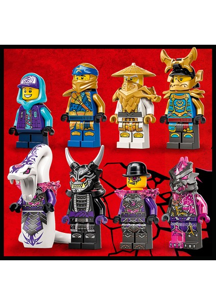 Ninjago® Nya#nın Samuray x Robotu 71775 - 10 Yaş ve Üzeri Çocuklar Için Muhteşem Oyuncak Yapım Seti (1003 Parça)