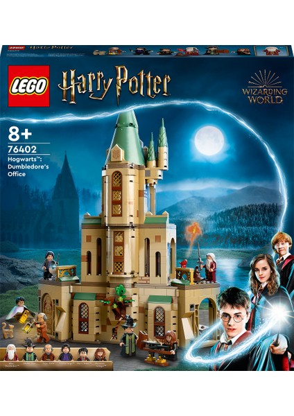 Harry Potter™ Hogwarts™: Dumbledore’un Ofisi 76402 - 8 Yaş ve Üzeri Çocuklar için Sihirli Kale Oyuncağı Yapım Seti (654 Parça)