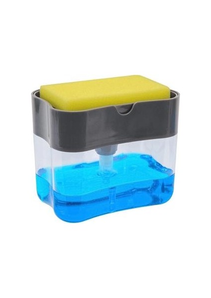 2 1söçü Raf Sabunluk Sabunluk Sabunluk ve Sünger Caddy 13 Ons Yüksek Kalite Sabun Pompası ve sünger Caddy | Taşınabilir Sabunluk (Yurt Dışından)