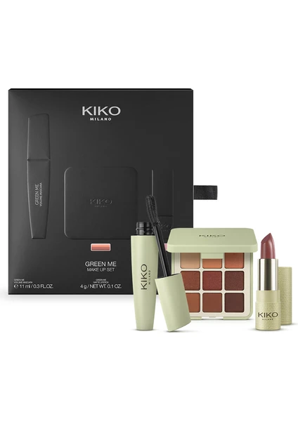 KIKO Eyes Make-Up Kıt - Green Me Make Up Set 01