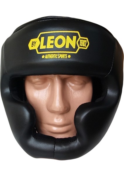 Leon Hardy Boks, Muay Thai ve Kick-Boks Antrenman Kaskı Siyah Sarı Large modelleri
