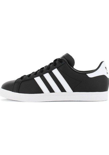 Originals Coast Star Unisex Deri Siyah EE8901 Sneakers Spor Ayakkabı 44 - Siyah-Beyaz