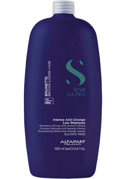 Semi Di Lino Brunette Anti-Orange Low Turunculaşma Karşıtı Şampuan 1000 ml