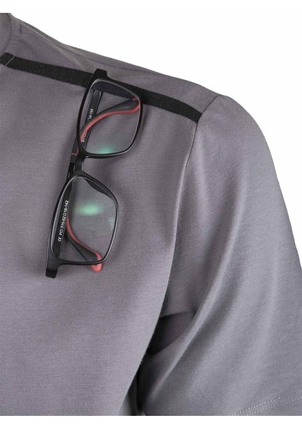 Outdoor T-Shirt Günlük Pamuklu Basic Erkek Kısa Kollu Tişört Terletmez Sıfır Yaka BASETI03