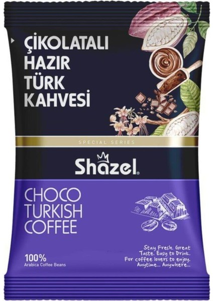 Çikolatalı Hazır Türk Kahvesi 100 gr 16 Adet