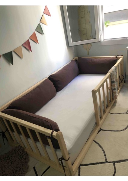 Elegant Doğal Montessori Bebek ve Çocuk Karyolası fırsatları