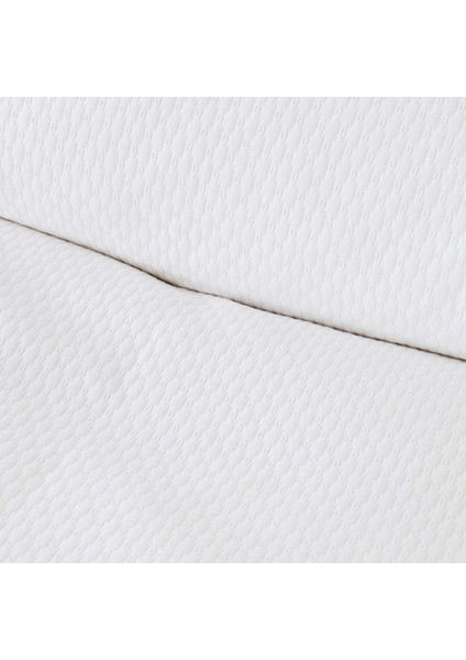 White Collection Valse Beyaz %100 Pamuk Çift Kişilik Yatak Örtüsü Seti modelleri