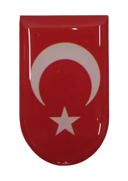 ŞAFAK25 Askeri Malzeme Desenli Şarjör Sticker Türk Bayrağı