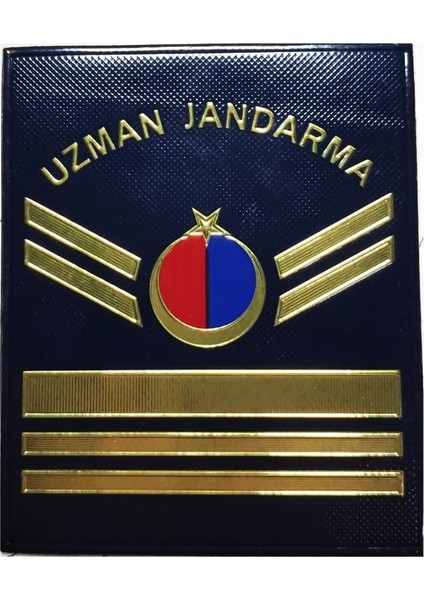 25ASKERİ Malzeme Uzman Jandarma 6 Kademe Asayiş Plastik 3D Rütbe