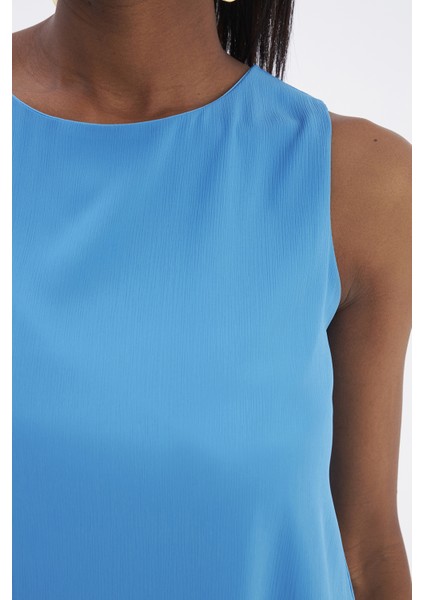 Kolsuz Salaş Bluz - Mavi modelleri