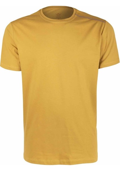 Outdoor T-Shirt Günlük Pamuklu Basic Erkek Kısa Kollu Tişört Terletmez Sıfır Yaka BASETI03