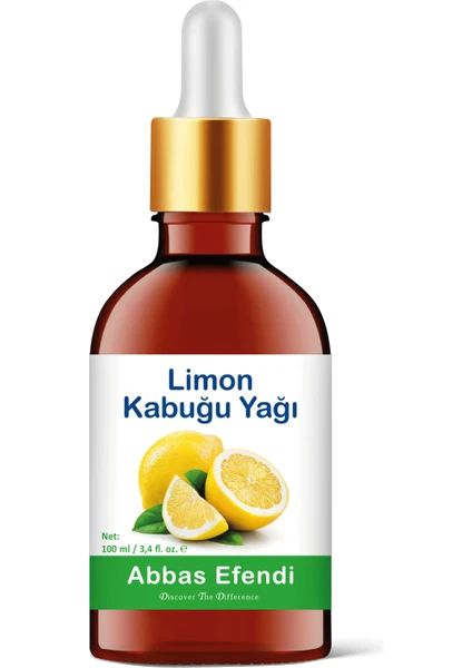 Abbas Efendi Limon Kabuğu Yağı 100 ml