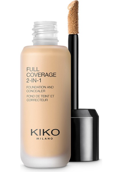 Kiko Likit Fondöten - Full Coverage 2-In-1 Fdt & Conc 06-Wb 15