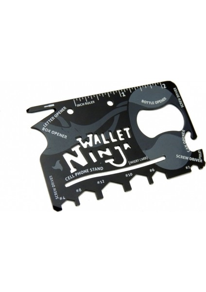 Wallet Survival Acil Durum Kiti / Kartı - 18 In 1