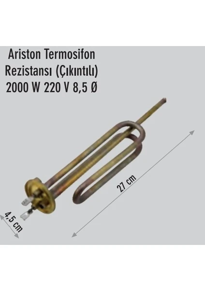 Termosifon Rezistansı 2000W