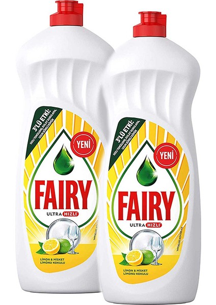 Ultra Hızlı Limon & Misket Limonu Kokulu 650 Ml, 2 Adet