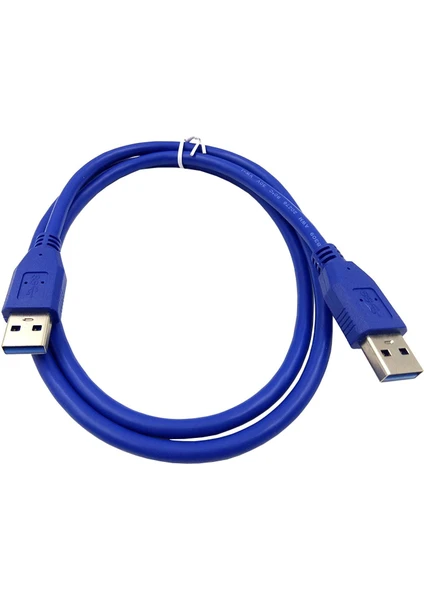 50CM USB 3.0 Erkek Erkek Kablo USB 3.0 Tip A Erkek M/m 50 cm