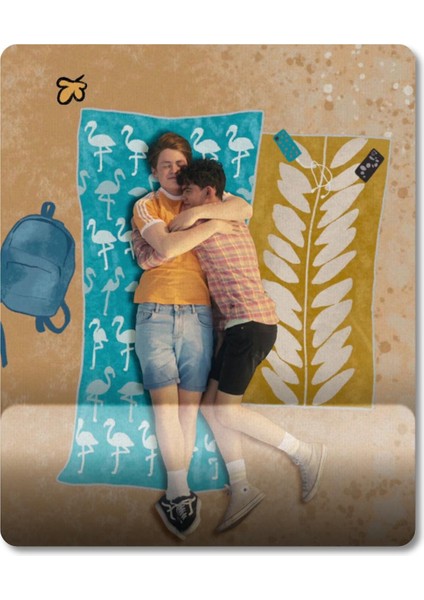 Heartstopper Bilek Destekli Mousepad Model - 1