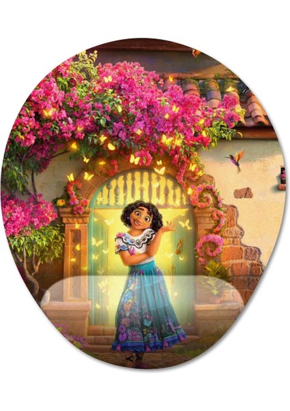 Encanto Bilek Destekli Mousepad Model - 2 Oval