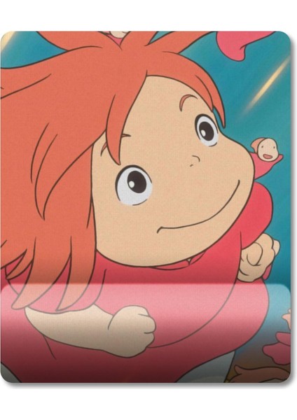 Küçük Deniz Kızı Ponyo Bilek Destekli Mousepad Model - 1