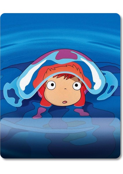 Küçük Deniz Kızı Ponyo Bilek Destekli Mousepad Model - 2