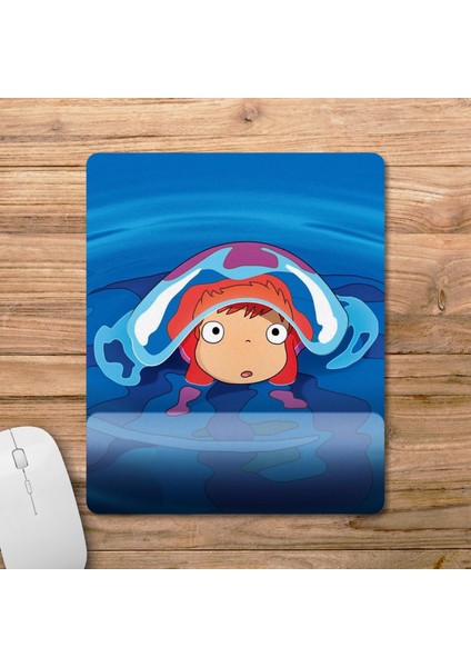 Küçük Deniz Kızı Ponyo Bilek Destekli Mousepad Model - 2 fiyatları