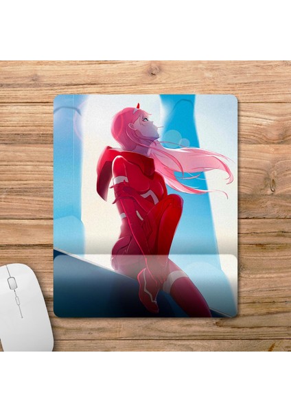 Darling In The Franxx - Zero Two Bilek Destekli Mousepad Model - 1 fiyatları