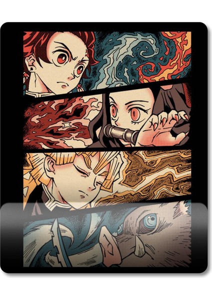 Demon Slayer Bilek Destekli Mousepad Model - 1