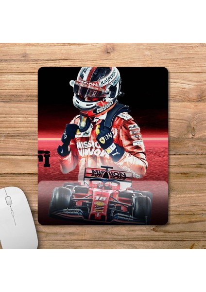 Ferrari Charles Leclerc Bilek Destekli Mousepad Model - 2