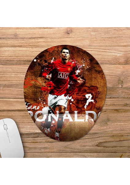 Cristiano Ronaldo Mutd Bilek Destekli Mousepad Model - 3 Oval fiyatları