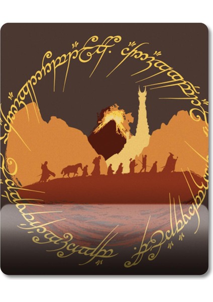 Yüzüklerin Efendisi - Lord Of The Rings Bilek Destekli Mousepad Model - 3
